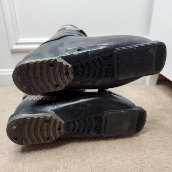 Tecnica TC1 Power Strap Black Red Ski Boots Skiing AV5 Size 9.5 - Picture 7 of 7